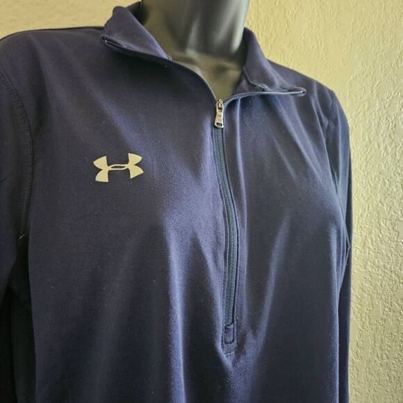Under Armour Locker Half Zip Loose Fit Pullover - Picture 3 of 8